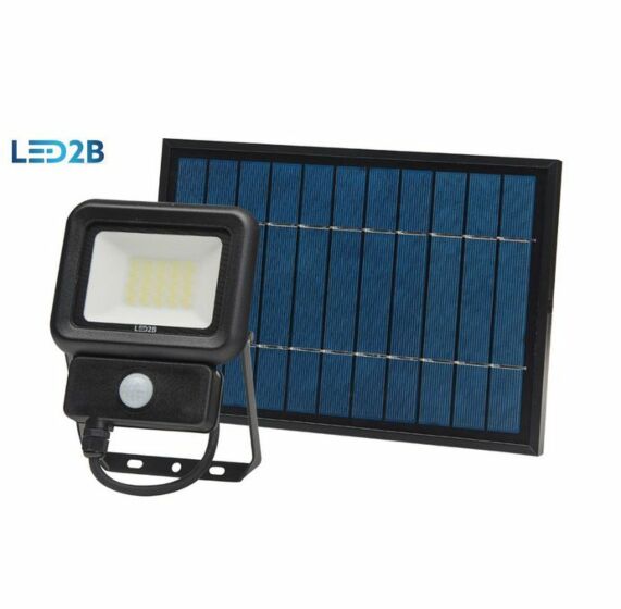 LED solarni reflektor s senzorjem K-Light NCS 20W 6500K LED2B