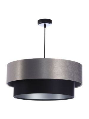 Viseča svetilka BP-Light DUO Grey/black/silver 60