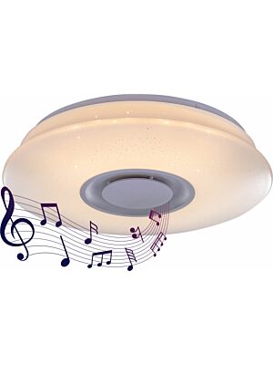 LED Stropna svetilka z zvočnikom Globo TUNE 41341-12