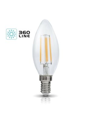 LED žarnica K-Light E14 FSW 4W-3000K/440lm 360 Line