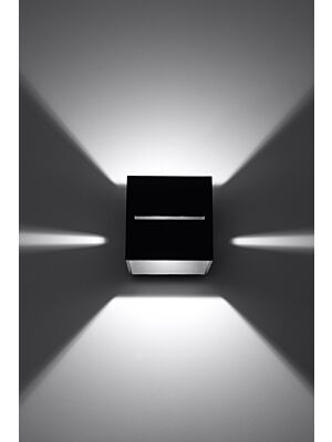 Zidna svetilka Sol Lorenzo-1 črna